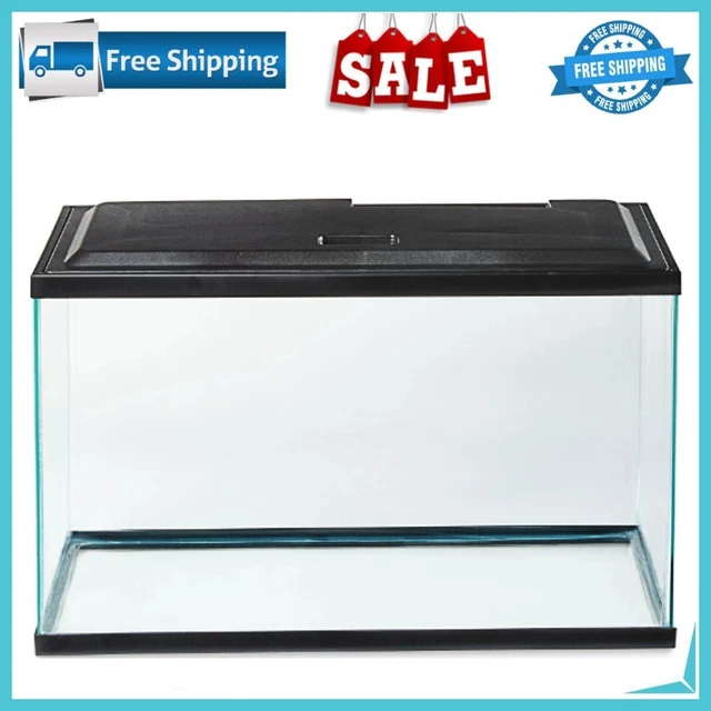 Aqua Culture Aquarium Starter Kit Fish Tank 10 Gallon Water Tank w/LED Light Aqua Culture Aquarium Starter Kit Fish Tank 10 Gallon Water Tank w/LED Light