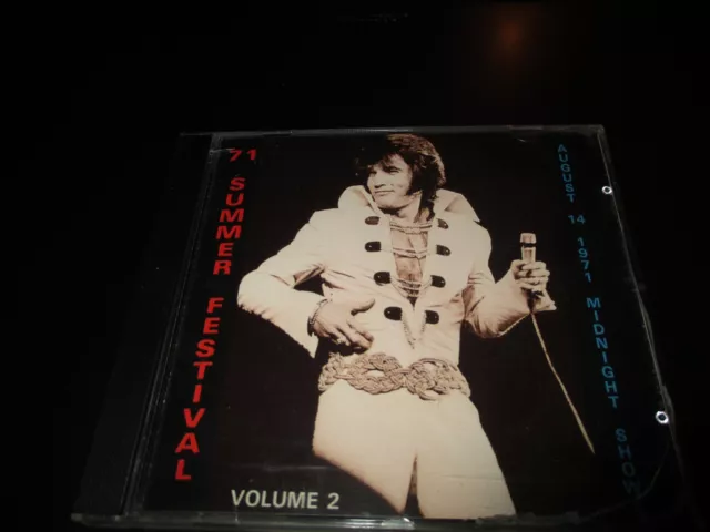 Rare! Cd "Elvis Presley : 71 Summer Festival, Volume 2"