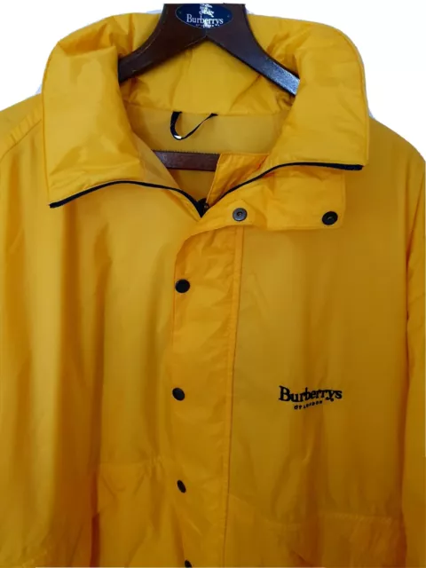 Herren Burberrys Windcheater Yachtjacke/Mantel Größe 2XL UVP £695