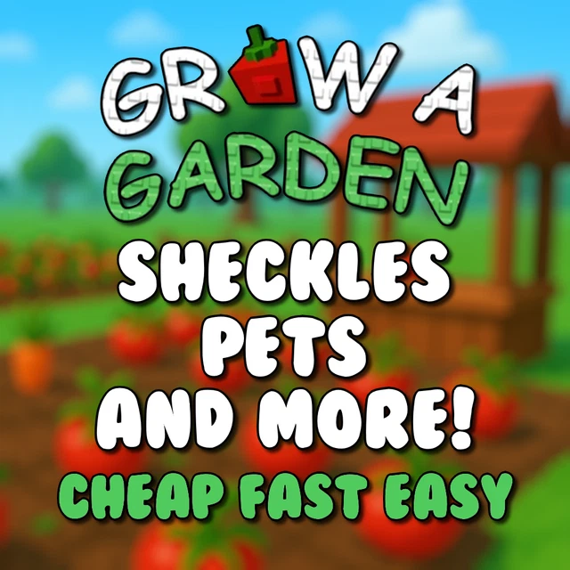 Grow A Garden (GaG) Roblox Con Bonus 1 Settilione Di Sheckles - Economico E Veloce