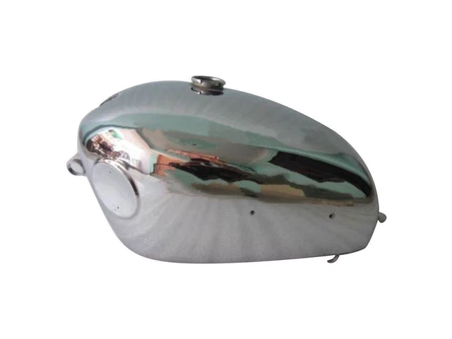 Triple Chrome Fuel Door Cover For 2010-2013 Ford Mustang – ABS Plastic Gas Tank Trim