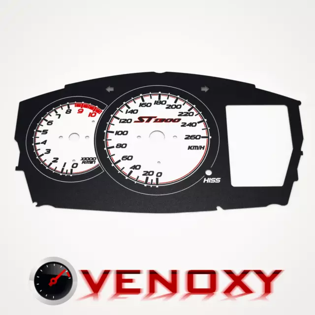 Honda ST 1300 Pan European 2002-2015 Fond de Compteur BLANC