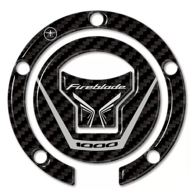 Adhésif 3D Protection pour Bouchon Réservoir Moto Compatible Honda CBR1000RR-R 2