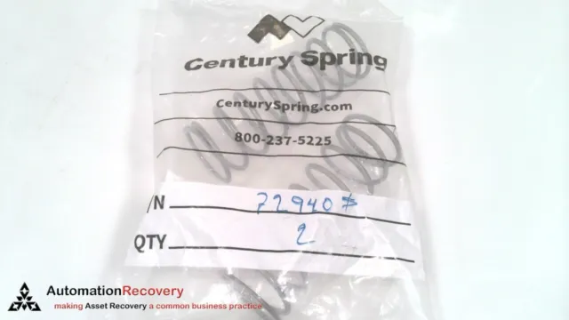 Century Spring 72940 Music Wire Compression Spring, See Desc #322313