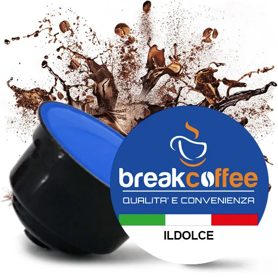 200 Capsule Compatibili Nescafe Dolce Gusto Break Coffee Caffe' Cremoso
