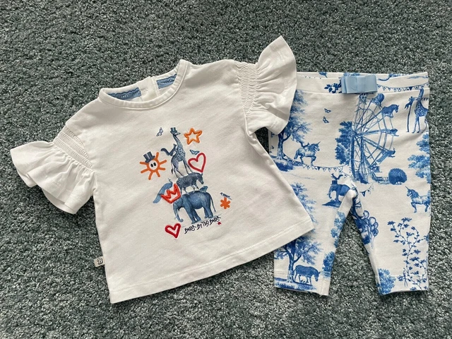 Set outfit top e leggings per bambine Ted Baker - 0-3 mesi/62 cm