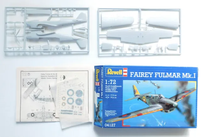 1/72 Revell 04127 - Fairey Fulmar Mk.I - komplett