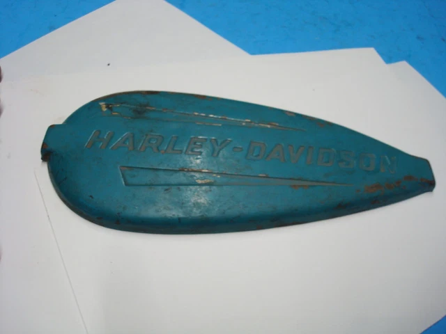 HARLEY DAVIDSON KNUCKLEHEAD flathead original tank emblem oem badge ...