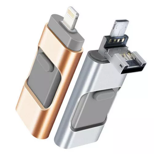 3in 1 USB Speicher Stick Flash Thumb Drive OTG U Disk für iPhone iPad Android PC 3