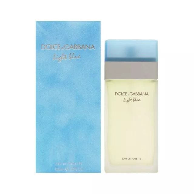 Light Blue By Dolce & Gabbana For Women 3.3oz 100ml Eau de Toilette New Open Box