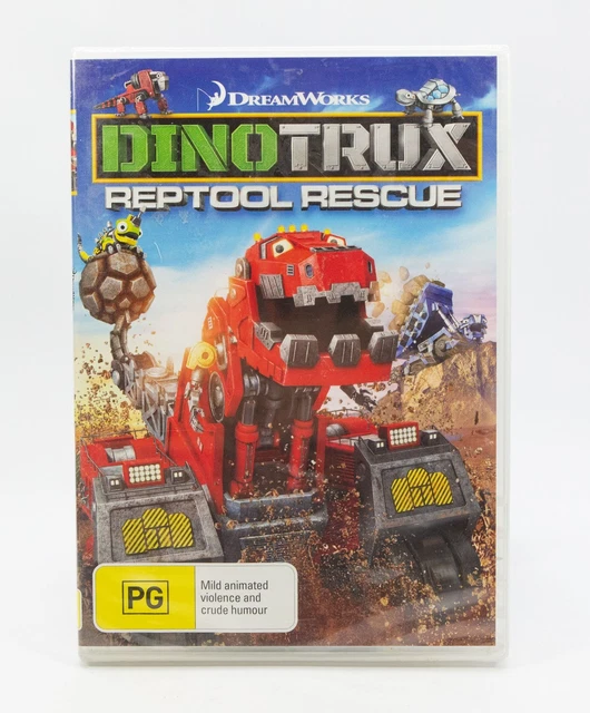 DINOTRUX REPTOOL RESCUE DVD Kid's Animation Dinosaur Robots Region 4 ...