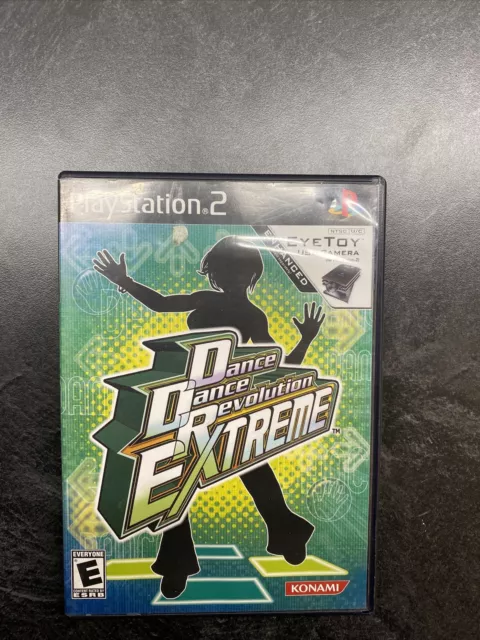 Dance Dance Revolution Extreme (PlayStation 2), Very Clean Disc Free Shipping
