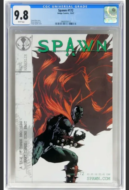 Spawn #172 (2007) - CGC 9.8 - Capullo Cover, Low Print Run