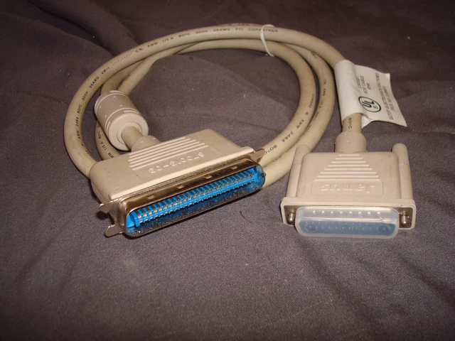 SCSI COMPUTER CABLE 9P98 Eltop Electronic Janus AWM 2464 300V 26AWG e119932 25P