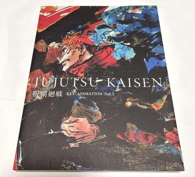 jujutsu kaisen key animation art book