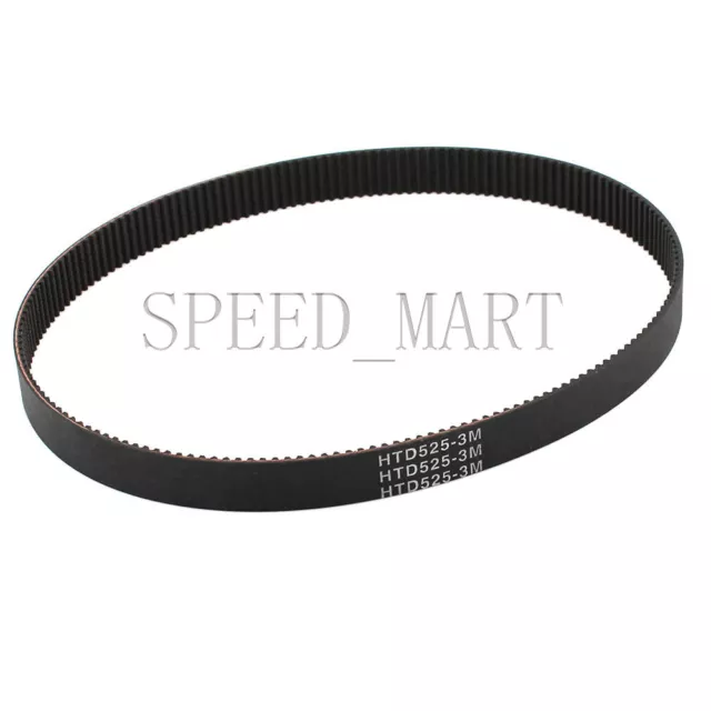 525-3M HTD Timing Belt 175 Teeth Cogged Rubber Geared Closed Loop 15mm Wide