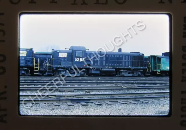 Original '71 Kodachrome Slide PC Penn Central 5282 RS3 Buffalo, NY       37C1