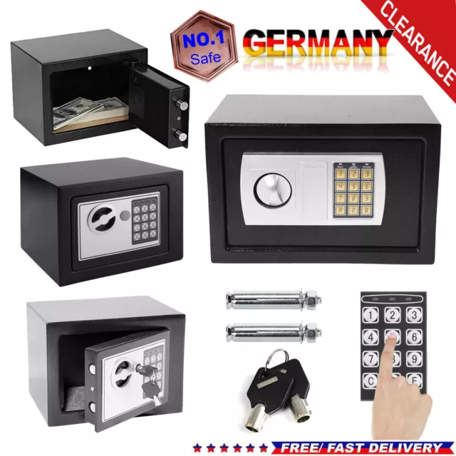 Mini Safe Tresor Feuerfest Möbeltresor Dokumententresor Geldschrank Wandtresor