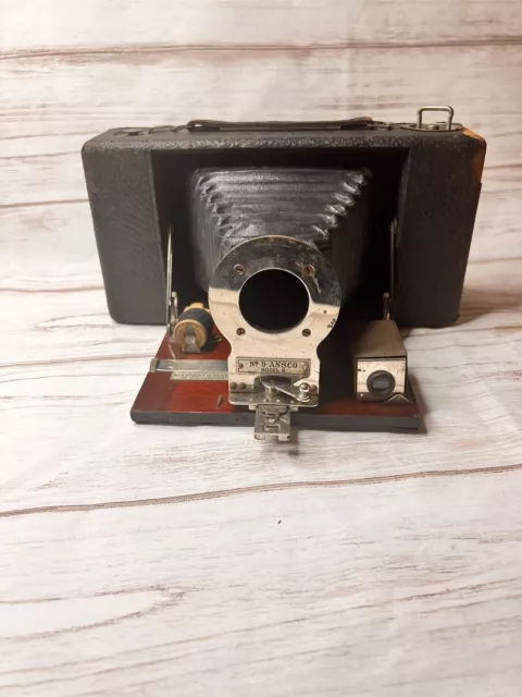 Antique Vintage Ansco No.9 Folding Camera 1910