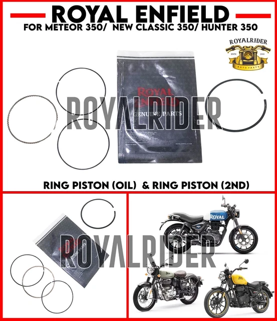 ROYAL ENFIELD &RING PISTON OIL & 2ND" For Meteor 350/New Classic 350