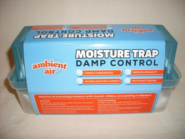 AMBIENT AIR MOISTURE TRAP DAMP CONTROL (EXTRA VALUE PACK, 2 x 500g