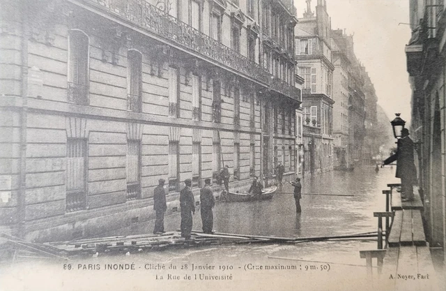 CPA Inondations de Paris : Crue de 1910 . 6 Cartes postales d