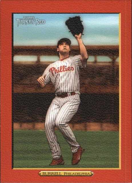 2006 (PHILLIES) Topps Turkey Red Red #485 Pat Burrell
