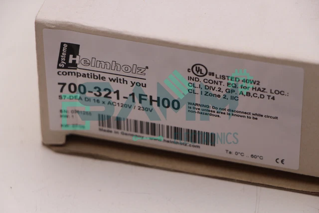 HELMHOLZ 700-321-1FH00 S7-300 DIGITAL INPUT New