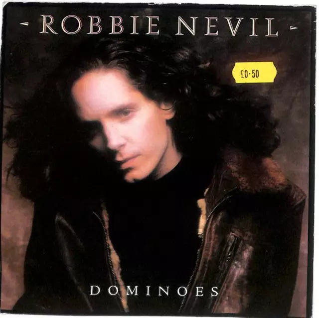 Robbie Nevil Dominoes UK 7" Vinyl Record Single 1987 MT19 Manhattan 45 EX