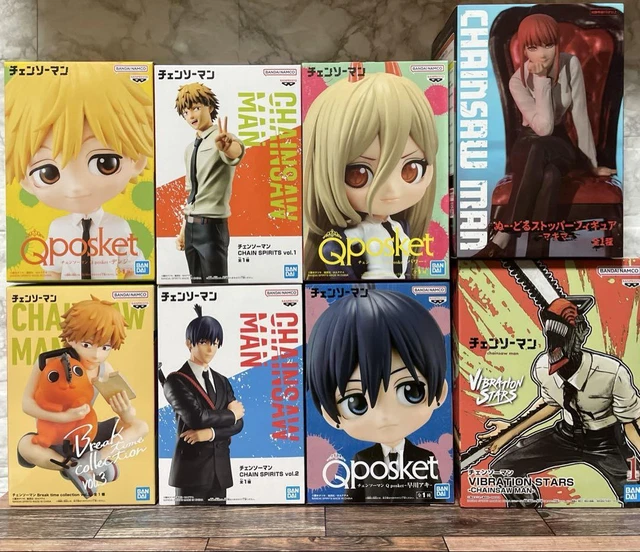 Lot De Figurines Manga D'occasion, Collection Variée