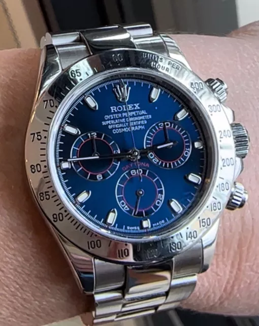 Daytona discount quadrante blu