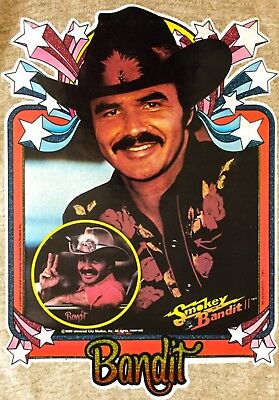 ORIG 70s Burt Reynolds Smokey Bandit Pontiac Trans Am 80s DS VTG t-shirt iron-on
