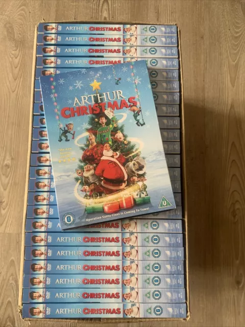 25 × Dvd Wholesale Job Lot- Arthur Christmas  - Brand New Sealed