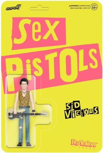 Sex Pistols Reaction Wave 1 - Sid Vicious super 7