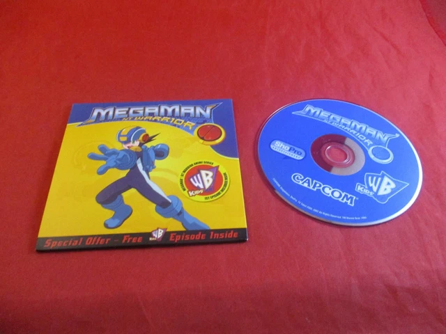 MEGA MAN NT Warrior WB Kids Capcom Promotional Preview DVD w/ Sleeve £ ...