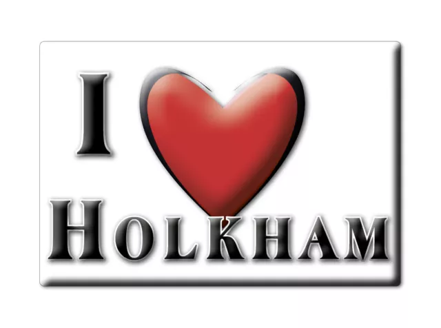 Holkham, Norfolk, England - Fridge Magnet I Love Souvenir UK