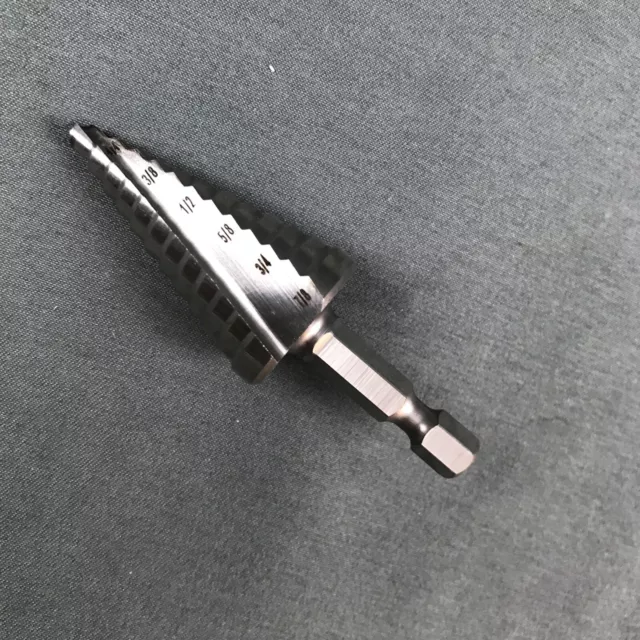 BOSCH SDH2 3/16 In. to 7/8 In. High-Speed Steel Step Drill Bit
