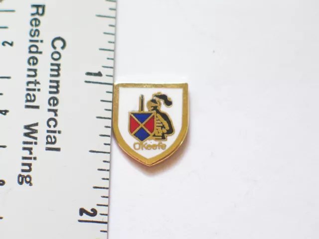 Okeefe Lapel Pin  Irish Ski Pin ? Skin Care ?