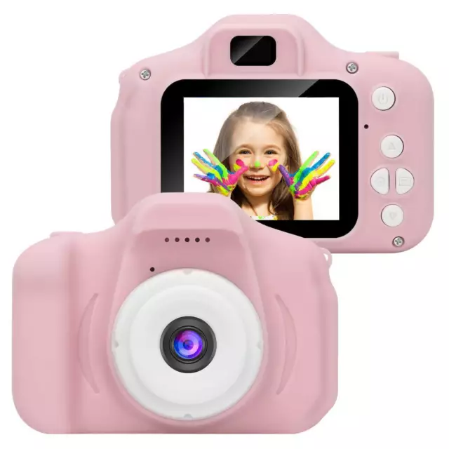 Macchina Digitale  Fotografica Bambini Fotocamera Foto Video Camera Giochi Sd
