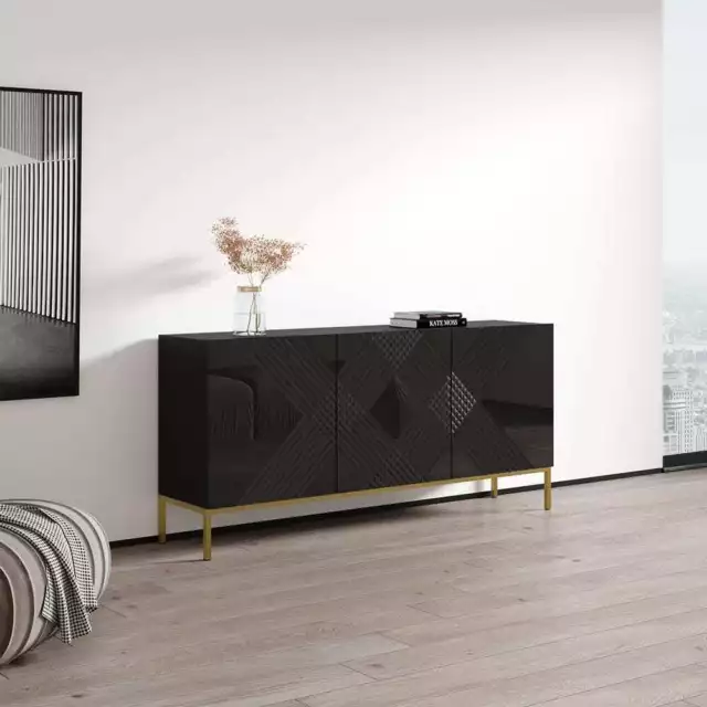 Exito 02 63" Sideboard Black