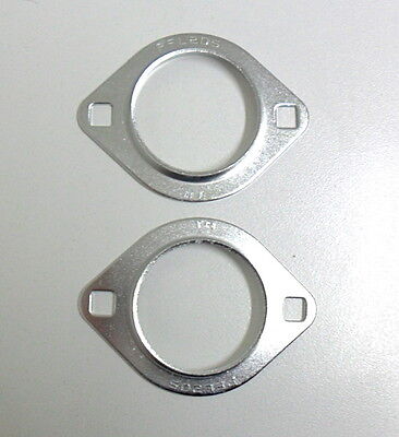 Bearing Housing - Pressed Metal Plates - 2 Bolt - Pair - Pfl206
