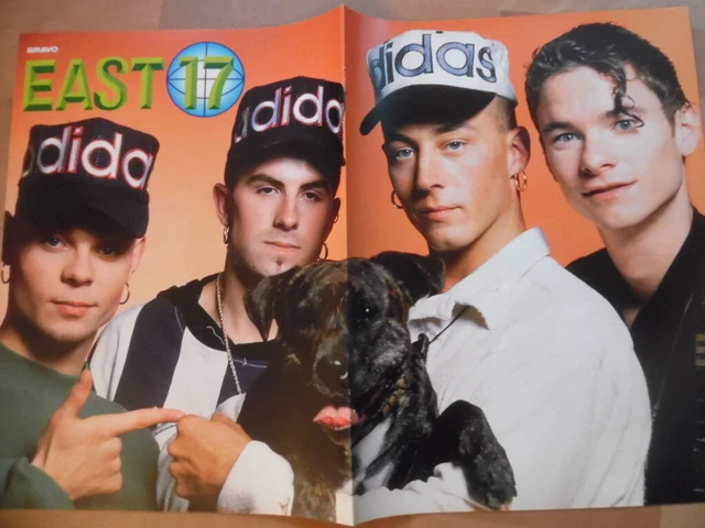 EAST 17 + REAL 2 REEL --- Bravo-Mittel-Poster Clipping B 534