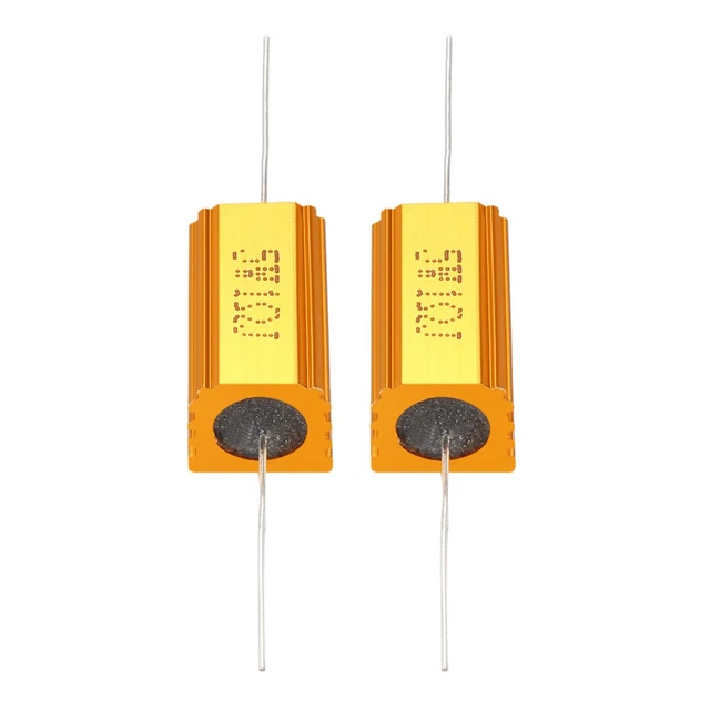 Uxcell 40Pcs 4.7 Oh Resistor, 3W 5% Tolerance Etal Oxide Fil...
