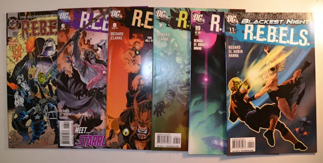 Rebels Lot of 6 #0,2009 6,7,8,11,19 DC Comics (1994) VF/NM 1st Print Comic Books