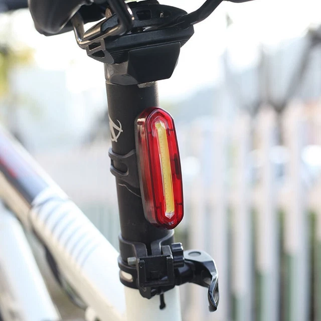 120 Lumen Vélo Bicyclette Feu Arrière USB Rechargeable Cyclisme LED Queue Feux