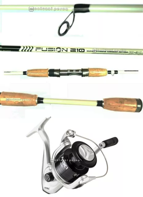 Kit Pesca Spinning Fusion M 2,10 G 10-30+Mitchell Mx1 Fd 3000 Combo Completo