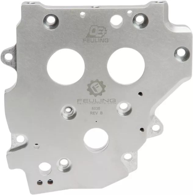 Feuling OE+ Oil Plates for 1999-06 Harley Davidson Twin Cam Gear Drive 8030