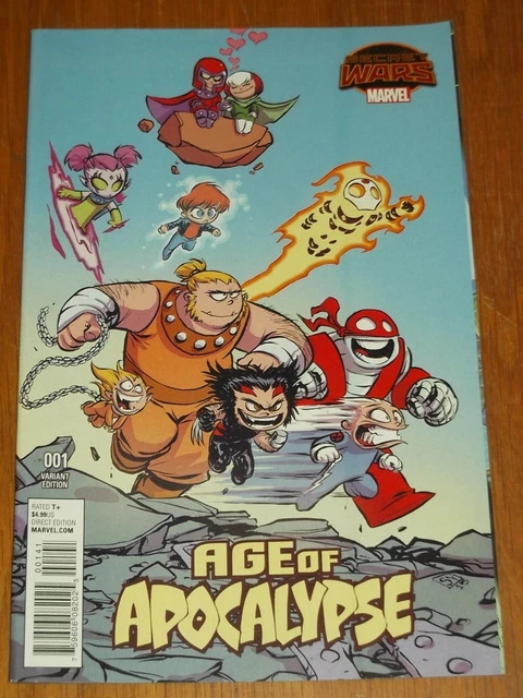 Age Of Apocalypse #1 Young Variant Marvel Comics Secret Wars September 2015