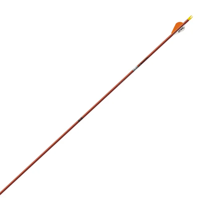 Easton 5mm FMJ Autumn Orange Half Dozen Arrows-300 Spine