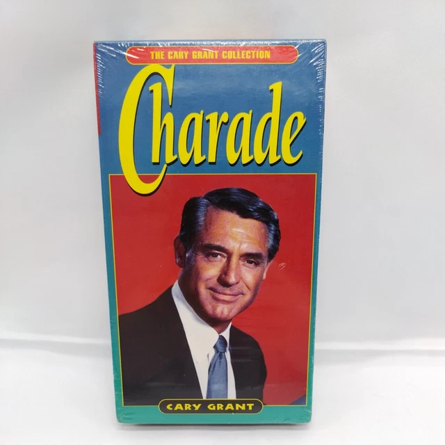 Charade Cary Grant Audrey Hepburn VHS sealed new the Cary Grant collection